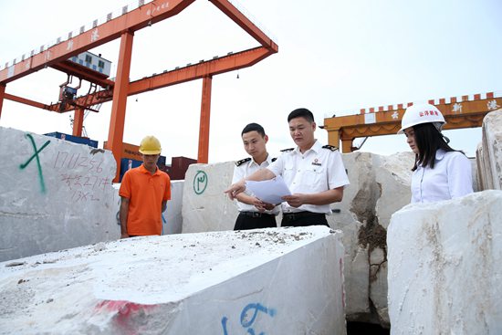 云浮新港石材進(jìn)口量逆勢(shì)大幅增長 前4月比增33